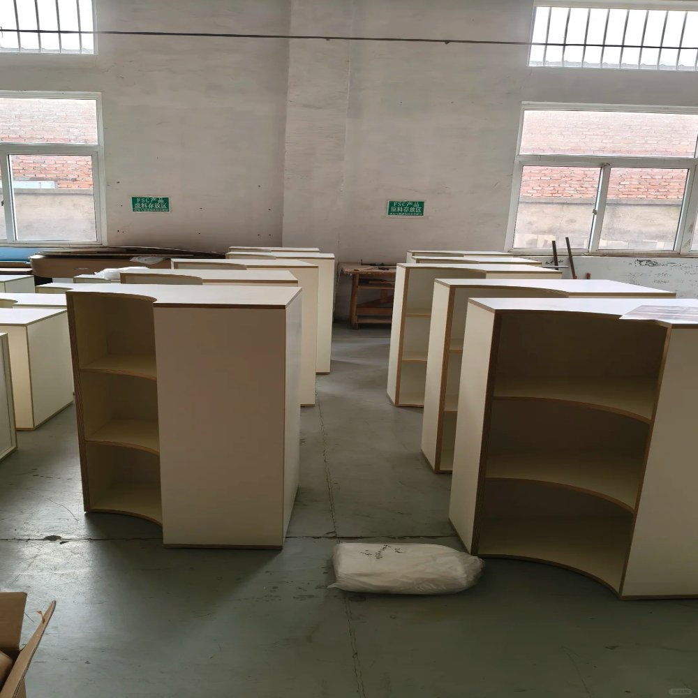 Melamine-faced, pre-finished cabinets Corner Cabinet